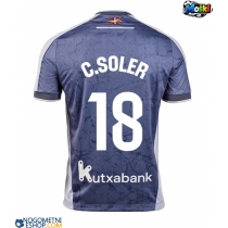 Moški Nogometni dresi Real Sociedad Carlos Soler #18 Gostujoči 2025-26 Kratek Rokav